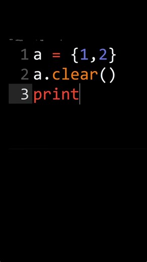 How To Clear A Set In Python