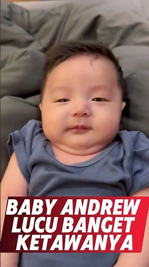 Baby Andrew Lucu Banget! Ketawanya Bikin Gemas, Makin Ganteng Aja #Bravy #erikacarlina #babyandrew
