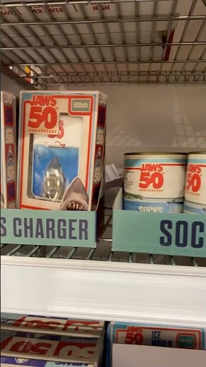 Jaws 50th Anniversary Merch at ‪@coles‬– Must-See Collectibles! (As of 19/08/25)