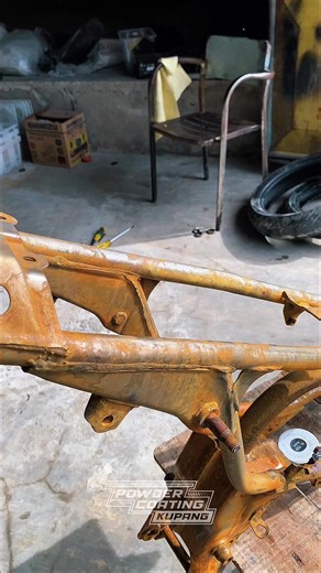 Powder Coating for Honda Win Motor Frame
