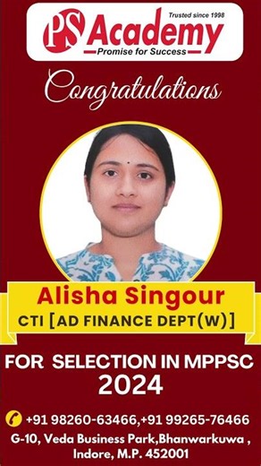 MPPSC 2024 Selections