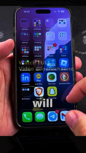 How to Uninstall iPhone Apps Part 2 - Full Video Linked