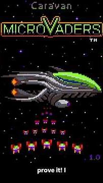 MicroVaders Caravan Edition: 3 Min High Score Challenge | Retro Gaming Boss