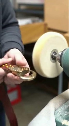 Making the Gold Rhinestone Belt: From Factory to Final Sparkle