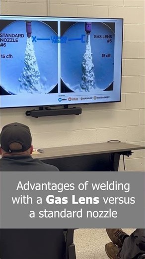 The advantages of using a welding gas lens
