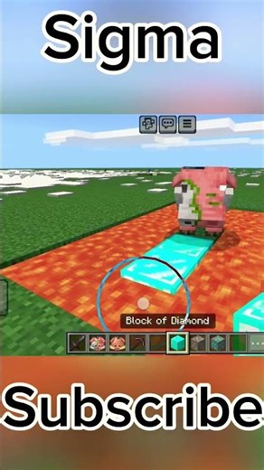 Respect from sigma #minecraft #gaming #roblox