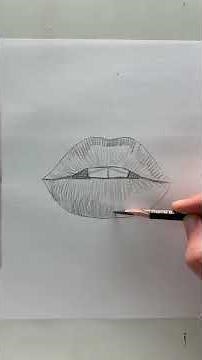 How to Draw Juicy Lips #drawing #art #pencildrawing #howtodraw #drawingtutorial