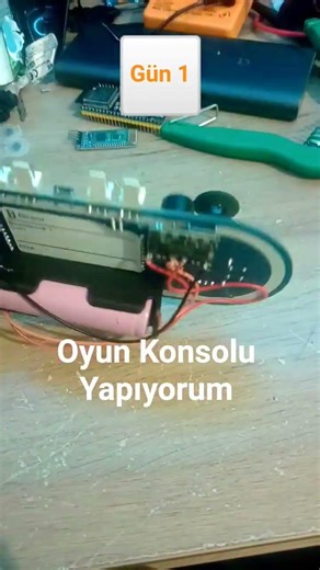 Oyun Konsolu Yapıyorum Gün 1 #arduino #arduinoproject #arduinouno #esp32 #day #keşfet #edit