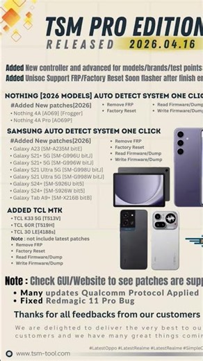 TSM PRO EDITION 2026.04.16🔥 We are delighted to deliver the very best to our valued customers