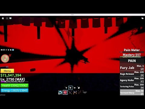 Trying out the new pain skin TORMENT in Blox Fruits