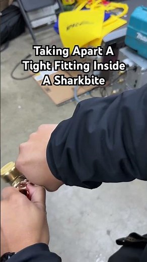 How To Take Apart A Sharkbite Fitting