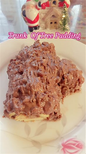 Trunk Of Tree Pudding #food #pudding #dessert #easyrecipes #postviral #facebookpostシ #PostViral #partyrecipes | Rani George