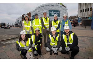 Construction of City of Wolverhampton College's new campus hits new height | FE News