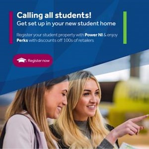 Calling all students! Register your student property today online and get ready to enjoy discounts off 100s of retailers with Power NI Perks including Ikea, Tesco, Boots, Asos and more*! Visit https://bit.ly/4g779Kk *Individual retailer T&Cs apply. Offers are subject to change. | Power NI