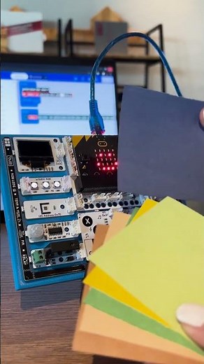 Let the Micro:Bit detect the colors!🤩