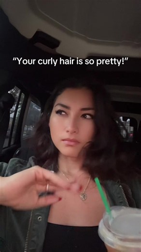 Anyone else get this? 😅 #curlyhair #curlyhairgirl #curlytok #naturalcurls #naturalstraight