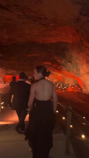 TALI & JANIE on Instagram: "Sickest night celebrating in the caves of Jerusalem #chlobert #jewishwedding #jerusalem #israel #bride"