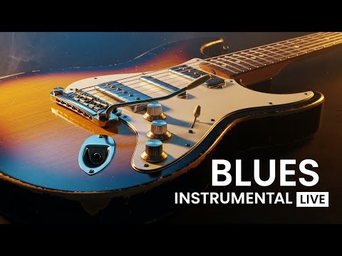 [AMBIENT MUSIC] Slow Blues Guitar & Sax – 10 Hours of Smooth Instrumental Blues for Relax & Focus
