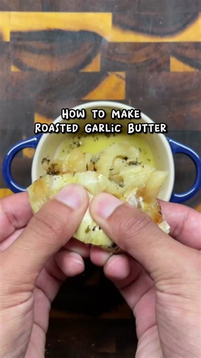Easy Roasted Garlic Butter Recipe