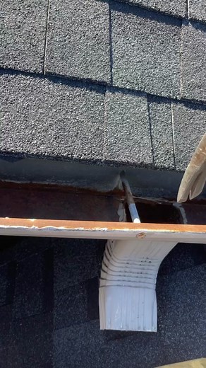 6” Black Gutter Installation by Southern Gutters and Repairs LLC