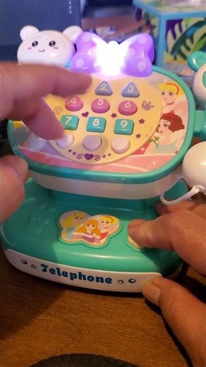 SATISFYING! PLAY&LEARN MINI TELEPHONE! ASMR! #asmr #new #amazing #mini #toys #short #viral