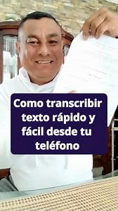262K views · 4.7K reactions | Como transcribir texto rápido y fácil desde tu teléfono #hacks #android #tips #trucos #Tecnologia #tutorial #celulares #telefonos #hacks | Antoni1030 | Facebook