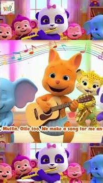 Word Party Lulu bangs the drums #wordparty