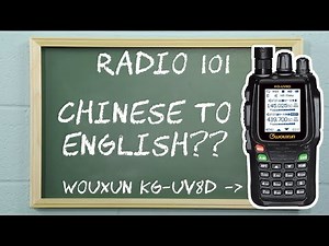 How to Reset the Wouxun KG-UV8D Language to English | Radio 101