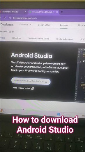 How to download latest version of Android Studio #coding #shorts