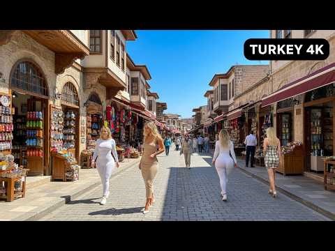 Turkey Walking Tour 4K 🇹🇷 | Beautiful Streets & Real Turkish City Life