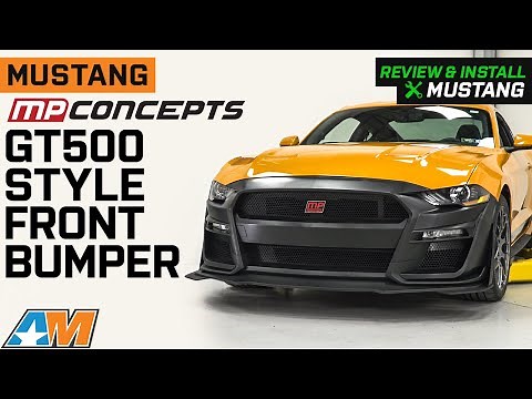2018-2022 Mustang MP Concepts GT500 Style Front Bumper Review & Install