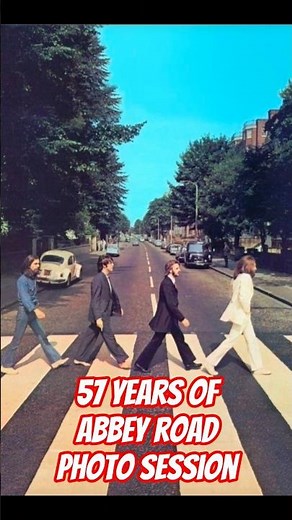 On August 8, 1969, The Beatles walked across the famous zebra crossing outside Abbey Road Studios.