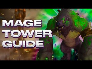 How to Complete Fel Werebear form! GUARDIAN DRUID Mage Tower Guide✅TWW