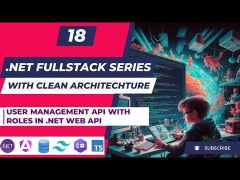 User management in .NET with Repository pattern | Create API for user management | Part 18
