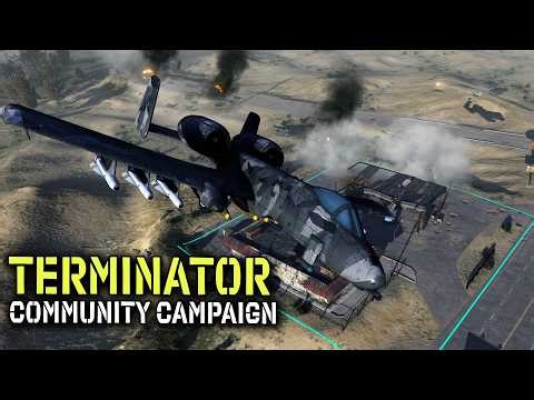Terminator RTS Community Campaign - So Close to Skynet Main Base! (Ep31)
