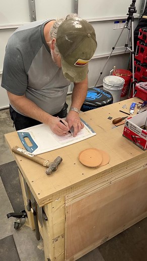 The making of a handmade leather belt clip sticker holder. #leather #leathergoods #leatherwork #leathercrafting #makersgonnamake #makersmovement #makersofinstagram #maker | Big Sky Maker