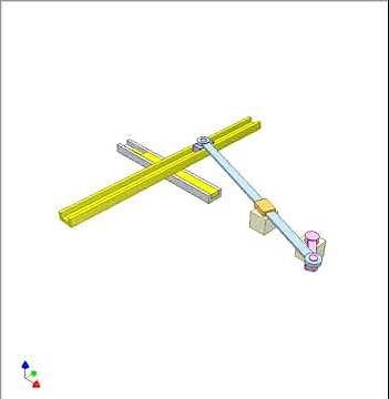 Linear reciprocating motion of long dwell