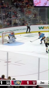 OWN GOAL?!? 😱 Sam Bennett bats the puck into his own net to give the Bruins the 2-1 lead. | Sportsnet