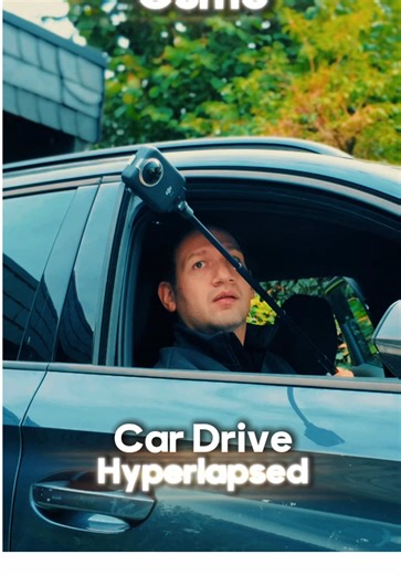 DJI Osmo 360 | Car Drive Hyperlapsed The 360 degree street visuals showcasing the main highlights on the street | Edited with DJI Mimo app #dji #hyperlapse #360camera #cinematic #videography