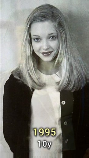 Amanda Seyfried Evolution (1995–2026) | From Young Star to Hollywood Icon ✨ #amandaseyfried #shorts