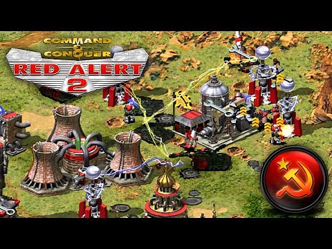 Red Alert 2 | Boris Saved Me On The Hill! | (7 vs 1 + Superweapons)