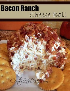 45K views · 78 reactions | Bacon Ranch Cheeseball... everyone raves about this make ahead appetizer! PRINT Here: https://goo.gl/aNZybe | Easy Good Ideas | Facebook