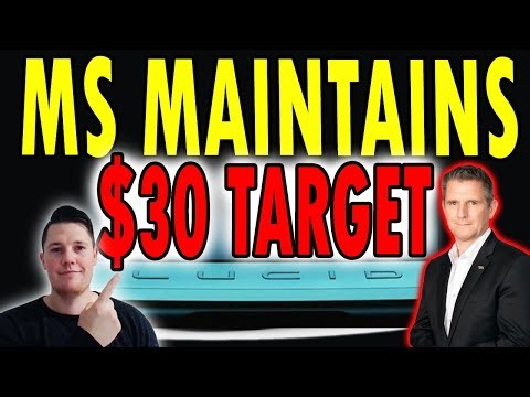 DAY 1: Lucid Reverse Split ⚠️ Morgan Stanley Maintains $30 Target | Lucid Stock Analysis