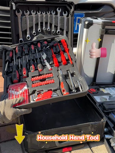 Your workshop on wheels! 🧰 This Trolley Case Tool Set holds 799 tools, includes 187 polishers, and glides anywhere. First 200 buyers score a FREE waterproof belt. Link in bio! 🔗#DIYTools #HomeRepair #ToolKit #ToolsOfTikTok #DIYProject #HomeImprovement #Handyman #ToolReview #DIYLifestyle #WorkshopEssentials #HomeRepairTools #GarageEssentials #WorkshopLife #FixItYourself #DadHacks #HomeMaintenance #ProToolReview #BudgetFriendlyFinds #tiktokshopholidayhaul #LifeHacks