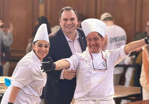 Bermondsey chef breaks world record for longest tiramisu