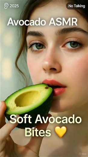 Avocado Eating ASMR 🥑 |Deep Relaxation#asmr