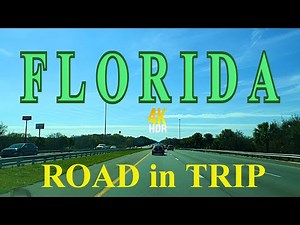 Florida Road Trip 4K | Scenic Drive on I-95 from Jacksonville to Orlando