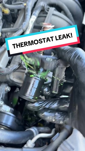 Replacing a thermostat on a mazda 3, I installed this one roughly a year ago and the part has already failed. Cheap parts = poor quality. #mechanic #thermostat #enginerepair #mazda