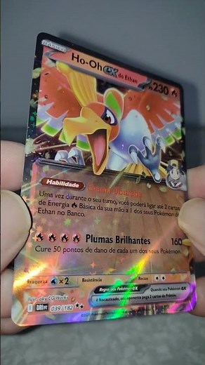 CARD POKÉMON TCG - HO - OH EX DO ETHAN #pokemon #pokemontcg