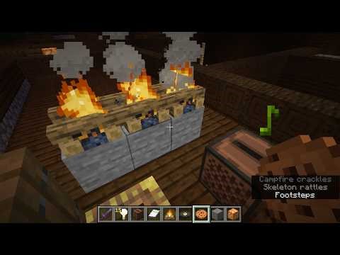 Minecraft Wilds2: pt10 Fun blowing the roof top off a Woodland Mansion